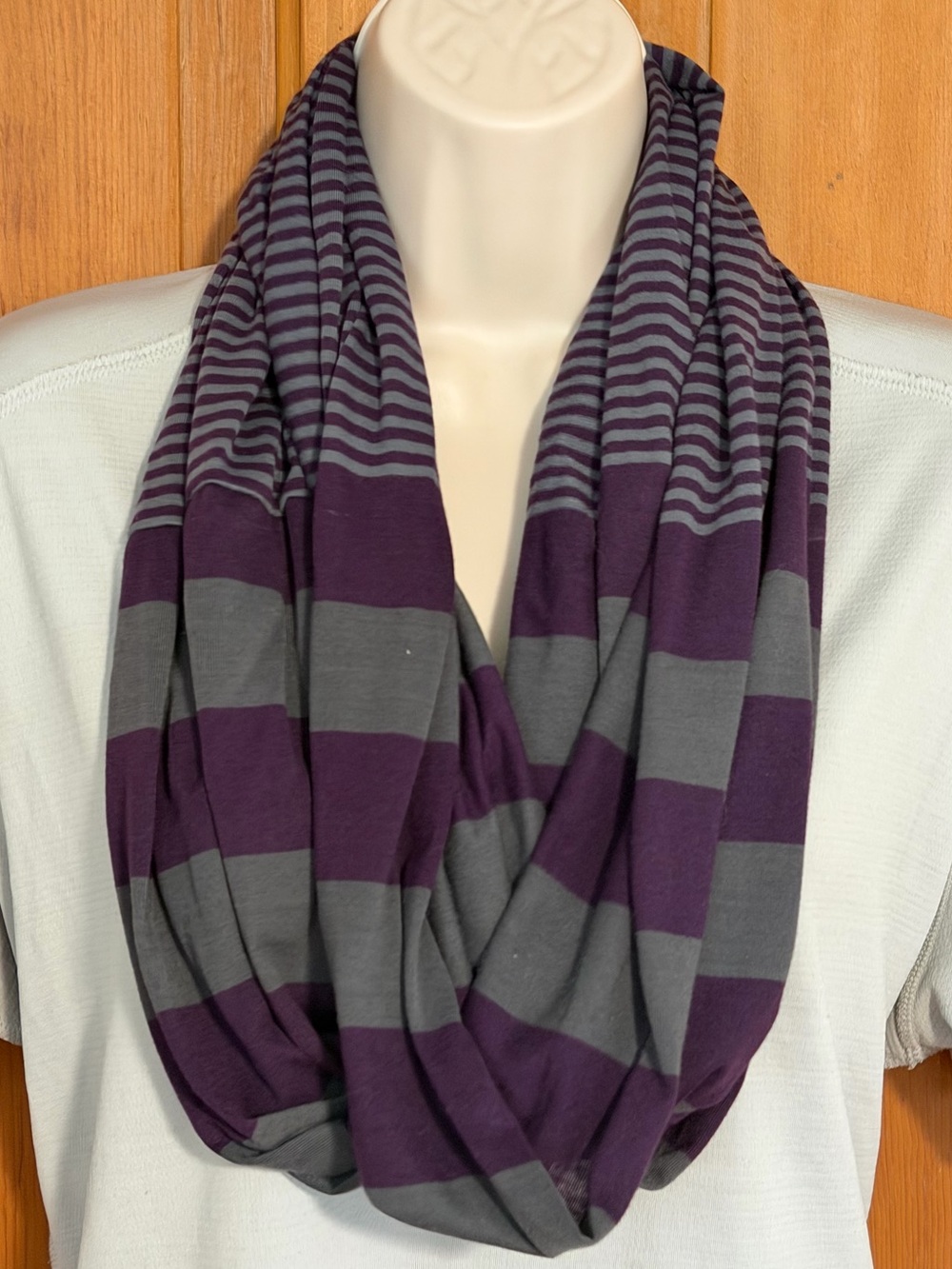 Multi Color Stripe Loop Infinity Scarf Maurices